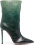 Aquazzura So Matignon 105mm ankle boots Green - Thumbnail 1