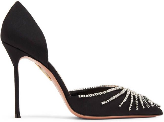 Aquazzura Sunshine 105mm pumps Black