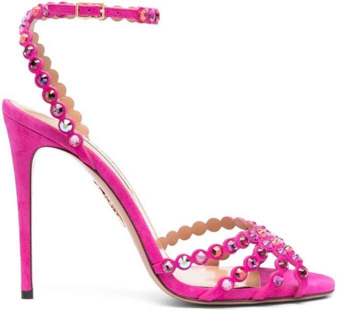 Aquazzura Tequila 105 heeled sandals Pink