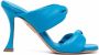 Aquazzura Twist 95 slip-on sandals Blue - Thumbnail 1