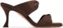 Aquazzura Twist-strap 75mm sandals Brown - Thumbnail 1
