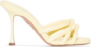 Aquazzura x Dr. Barbara Sturm 95mm sandals Yellow
