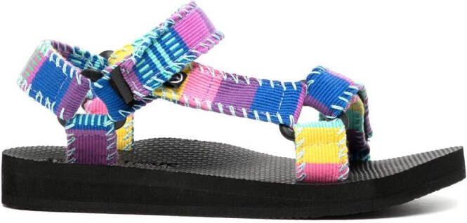 Arizona Love Trekky whipstitch-trim sandals Multicolour