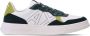 Armani Exchange embroidered-logo low-top sneakers White - Thumbnail 1