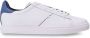 Armani Exchange logo-embossed low-top sneakers White - Thumbnail 1