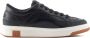 Armani Exchange logo-embossed panelled sneakers Black - Thumbnail 1