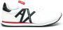 Armani Exchange logo-patch lace-up sneakers White - Thumbnail 1