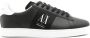 Armani Exchange logo-patch low-top sneakers Black - Thumbnail 1