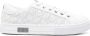 Armani Exchange logo-pattern perforated sneakers White - Thumbnail 1