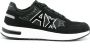 Armani Exchange logo-print low-top sneakers Black - Thumbnail 1