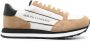 Armani Exchange panelled logo-print sneakers Neutrals - Thumbnail 1