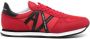 Armani Exchange two-tone logo sneakers Red - Thumbnail 1