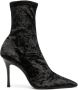 Arteana Corsini 95mm velvet boots Black - Thumbnail 1