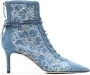 Arteana Torino 75mm denim boots Blue - Thumbnail 1
