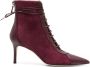 Arteana Venezia 75mm suede boots Purple - Thumbnail 1