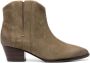 Ash 55mm slip-on leather ankle boots Brown - Thumbnail 1