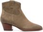 Ash 55mm suede ankle boots Brown - Thumbnail 1