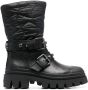 Ash buckle-detail faux leather boots Black - Thumbnail 1