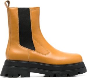 Ash chunky-sole chelsea boots Brown
