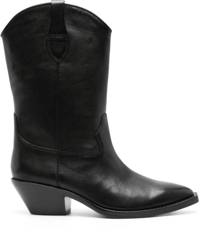 Ash Dalton Bis 60mm leather boots Black