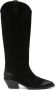 Ash Dolly 55mm leather boots Black - Thumbnail 1