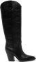 Ash Eloise 85mm leather boots Black - Thumbnail 1