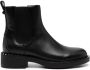 Ash Fancy 60mm Rockstud-detail leather boots Black - Thumbnail 1