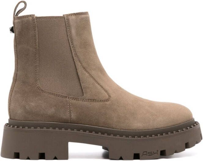 Ash Genesis suede ankle boots Brown