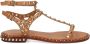 Ash Gilda leather sandals Brown - Thumbnail 1