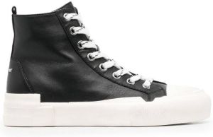 Ash high-top lace-up sneakers Black