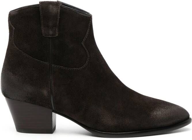 Ash Houston 50mm ankle boots Brown
