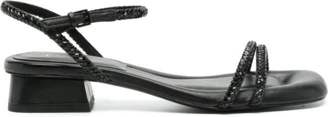 Ash Icaro crystal-embellishment sandals Black
