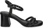 Ash Jodybis 65mm studded sandals Black - Thumbnail 1