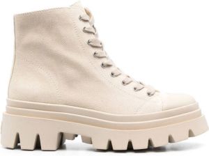 Ash lace-up ankle boots Neutrals