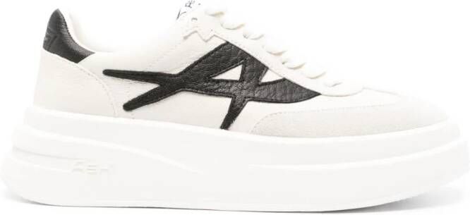 Ash leather low-top sneakers Neutrals