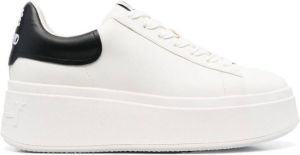 Ash low-top leather sneakers White