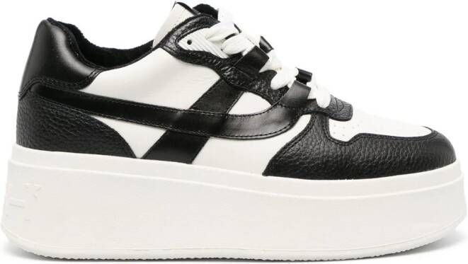 Ash Match 55mm platform sneakers White