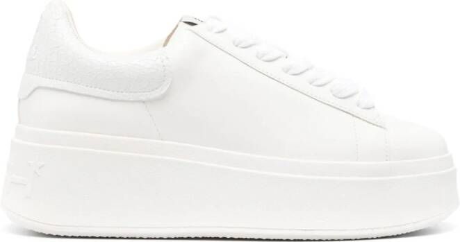 Ash Moby Be Kind platform sneakers White