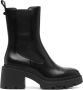 Ash Nico 75mm leather boots Black - Thumbnail 1