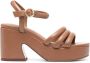 Ash Ony 95mm leather sandals Brown - Thumbnail 1