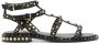 Ash Pepsy leather flat sandals Black - Thumbnail 1