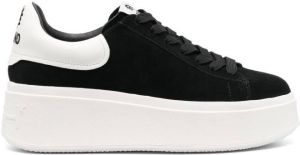 Ash platform lace-up sneakers Black