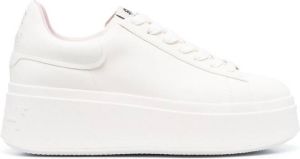 Ash platform leather sneakers White