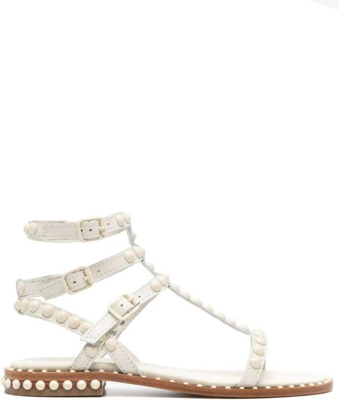 Ash Play stud-embellished sandals White