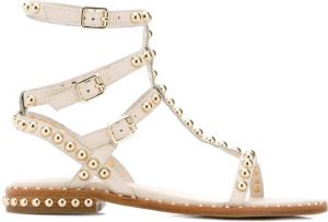 Ash Play studded strappy sandals Neutrals