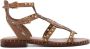 Ash Plaza leather sandals Brown - Thumbnail 1