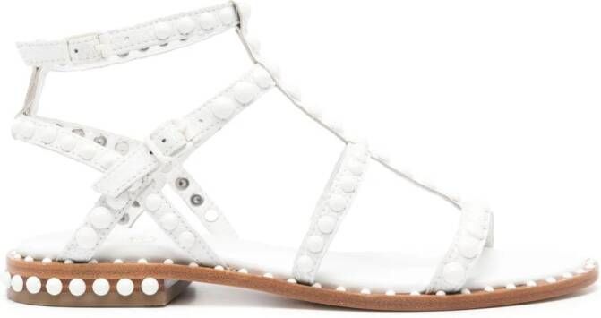 Ash Precious flat sandals White