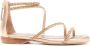 Ash Robbie rhinestone-embellished sandals Gold - Thumbnail 1