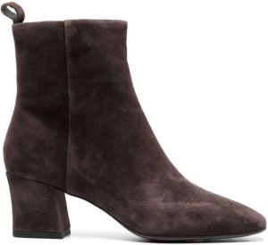 Ash suede pointed toe ankle boots Brown