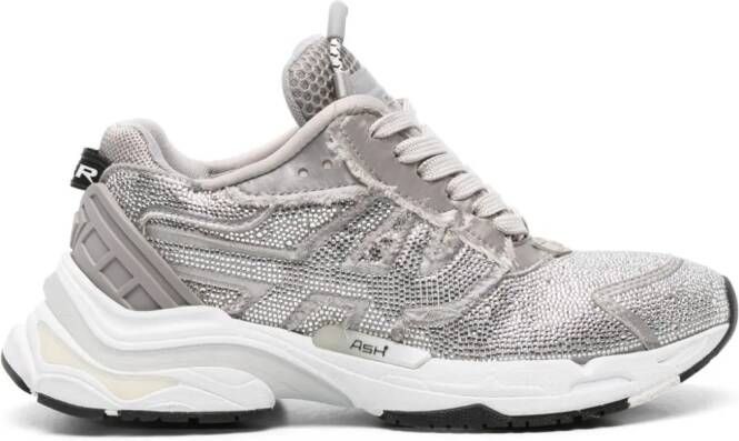 Ash The Race rhinestone-embellished sneakers Silver